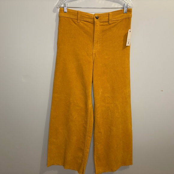 Billabong Women’s Size 31 Free Fall Cord Corduroy Pant Frayed Edge Wide Leg NWT - Picture 1 of 14